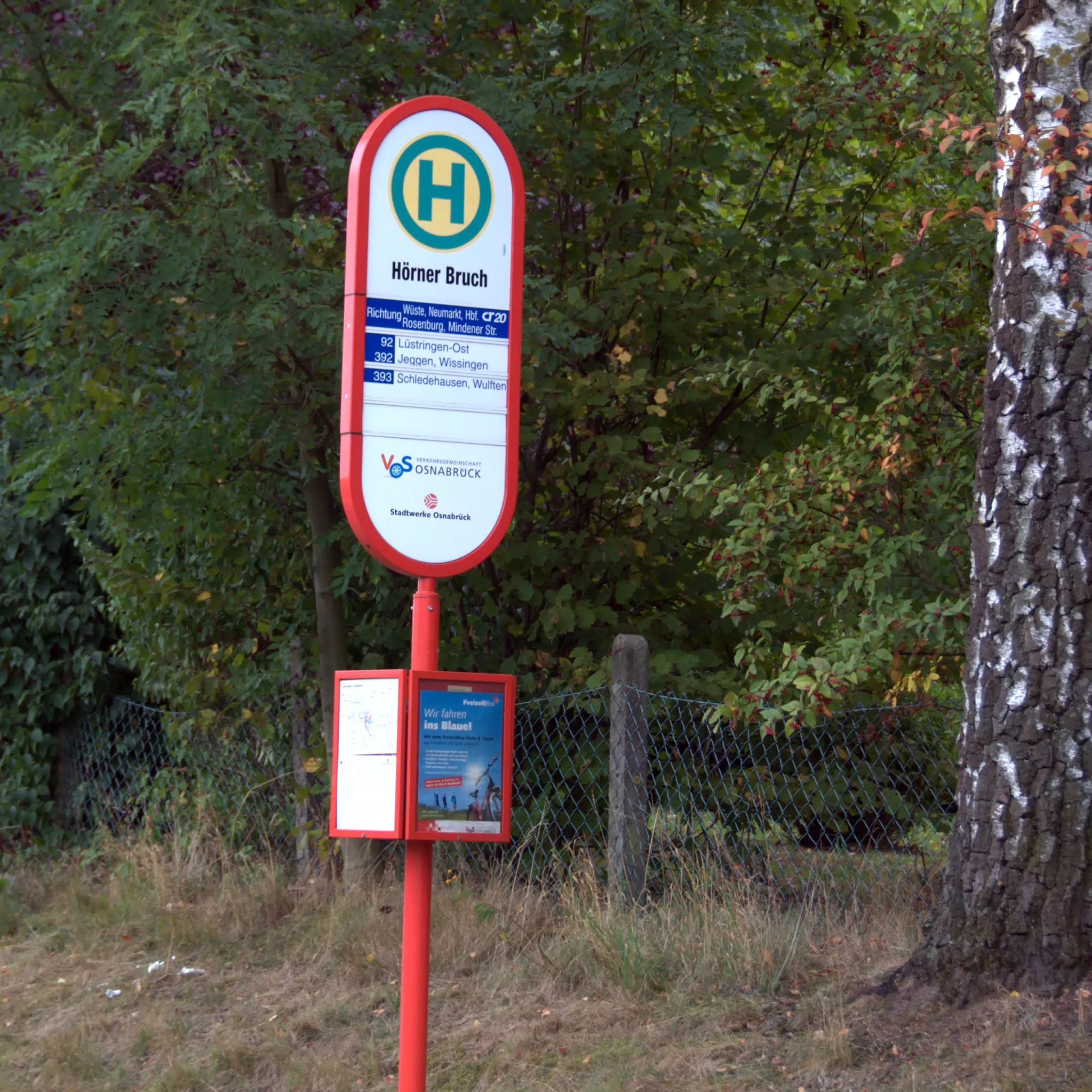 Busstop in the Country