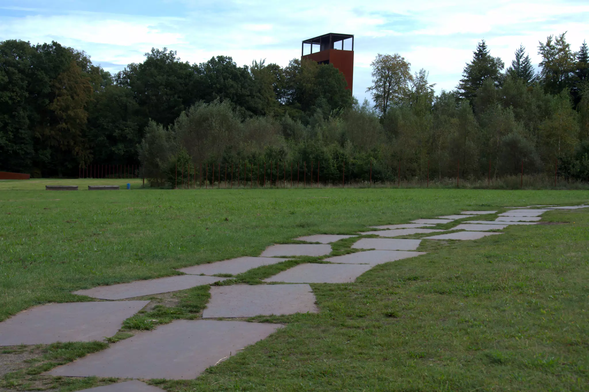 Kalkriese Museum from Top of Trench
