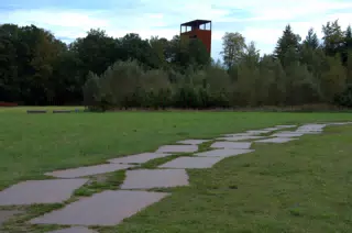 Kalkriese Museum from Top of Trench
