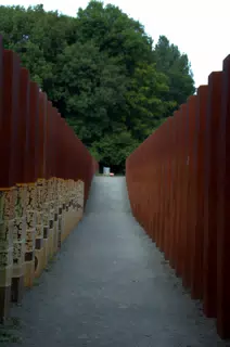 Looking Back Up the Trench