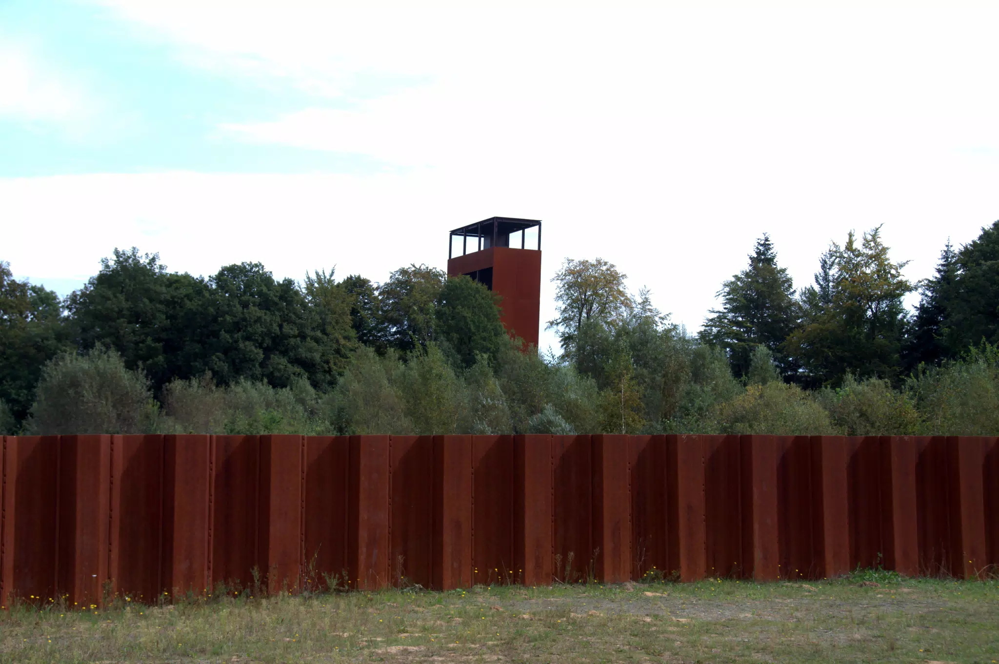 Looking at Kalkriese Museum Over Trench