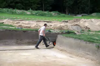 Moving Fresh Dirt from Dig to Filtering Station