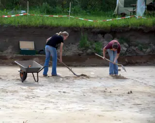 Active Dig Work in Progress