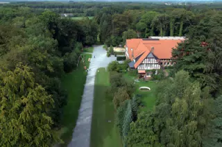 Main Area of Kalkriese Exhibition from Top of Museum