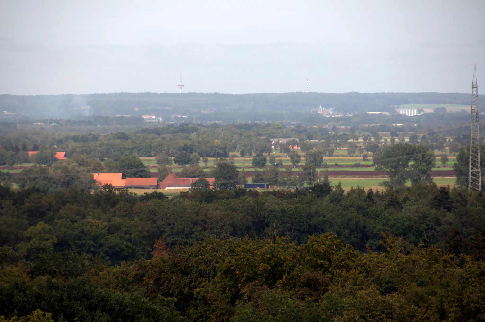 View Across Valley from Tower