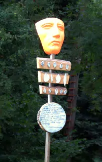 Luxemburg Mask at Kalkriese Museum