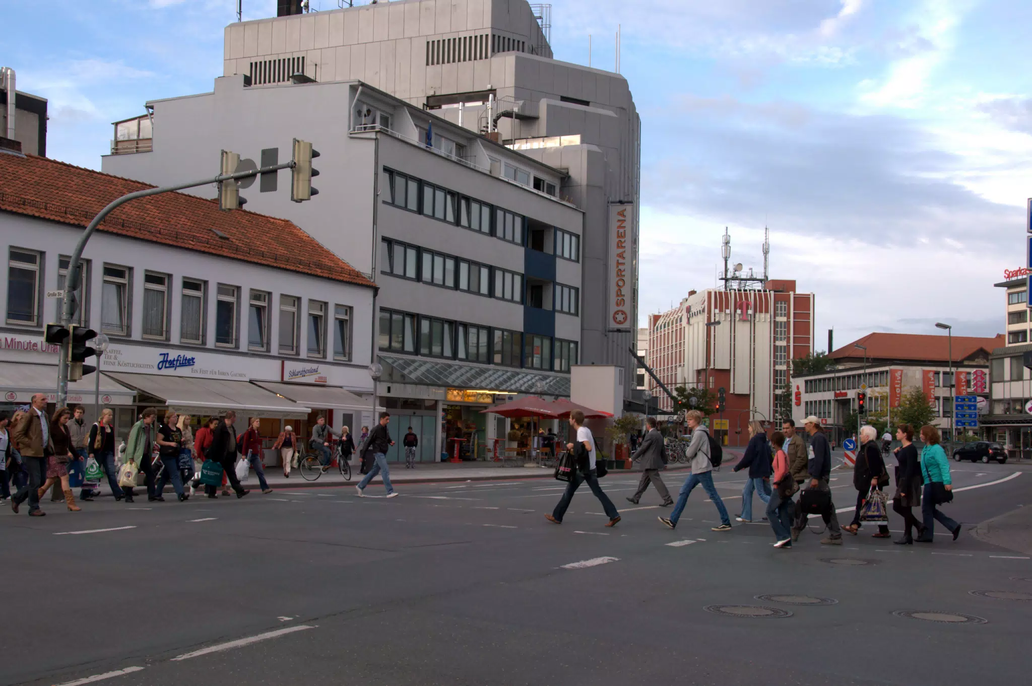 Downtown Osnabruck at Neumarkt