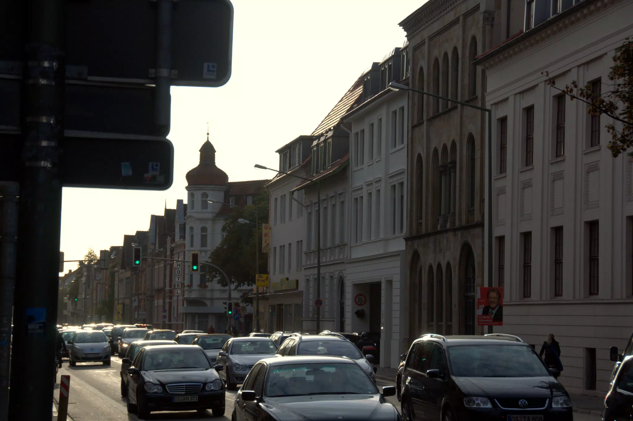 Heavy Osnabruck Traffic