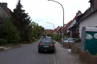 Residential Side Street Near My Hotel - Mittagkamp