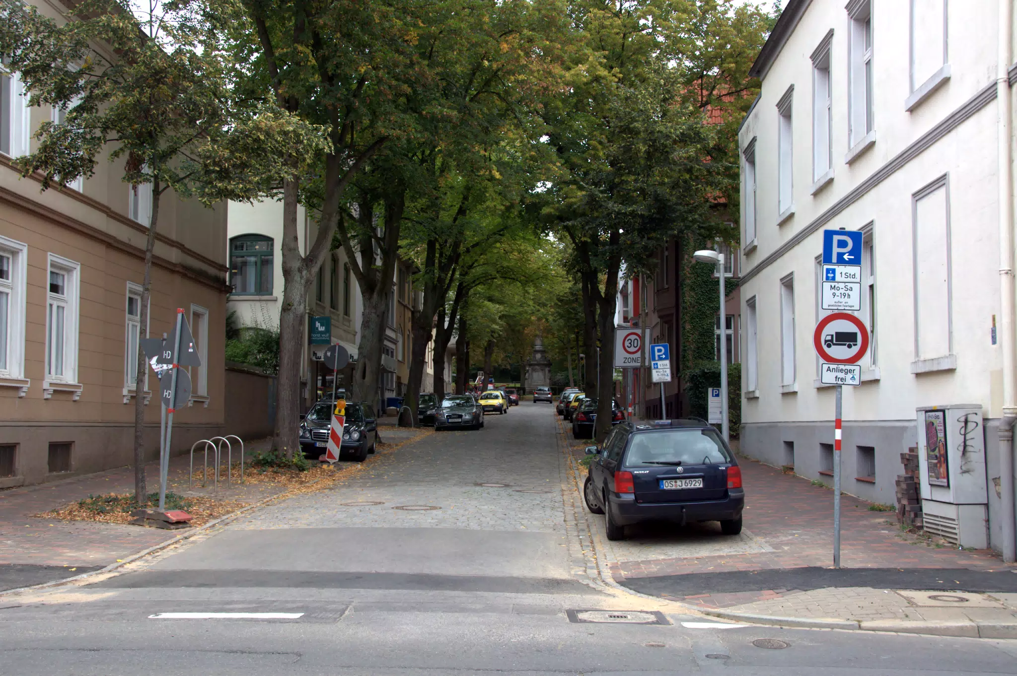 Side Street Near Osnabruck City Center