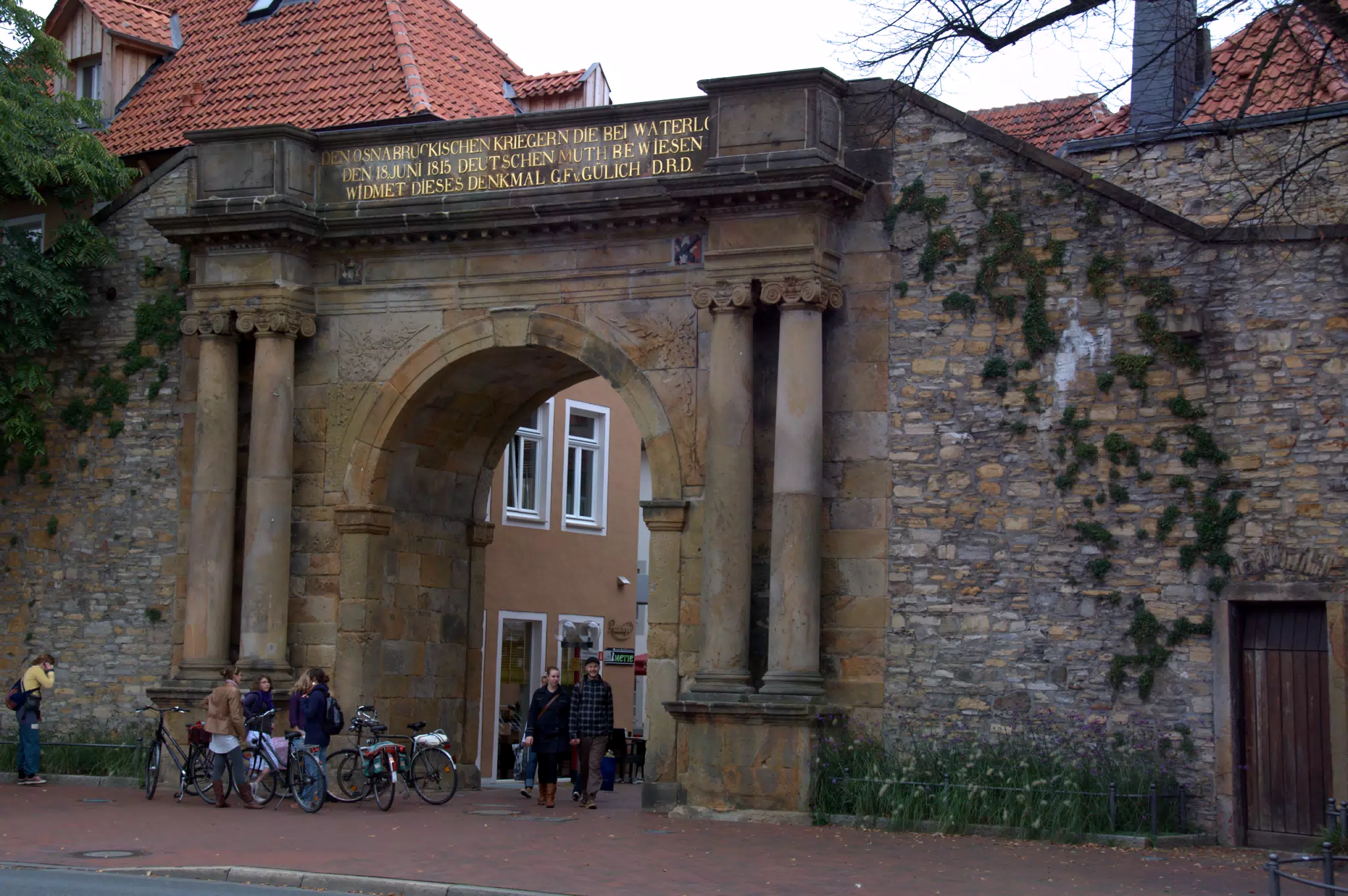 People at the Heger Tor