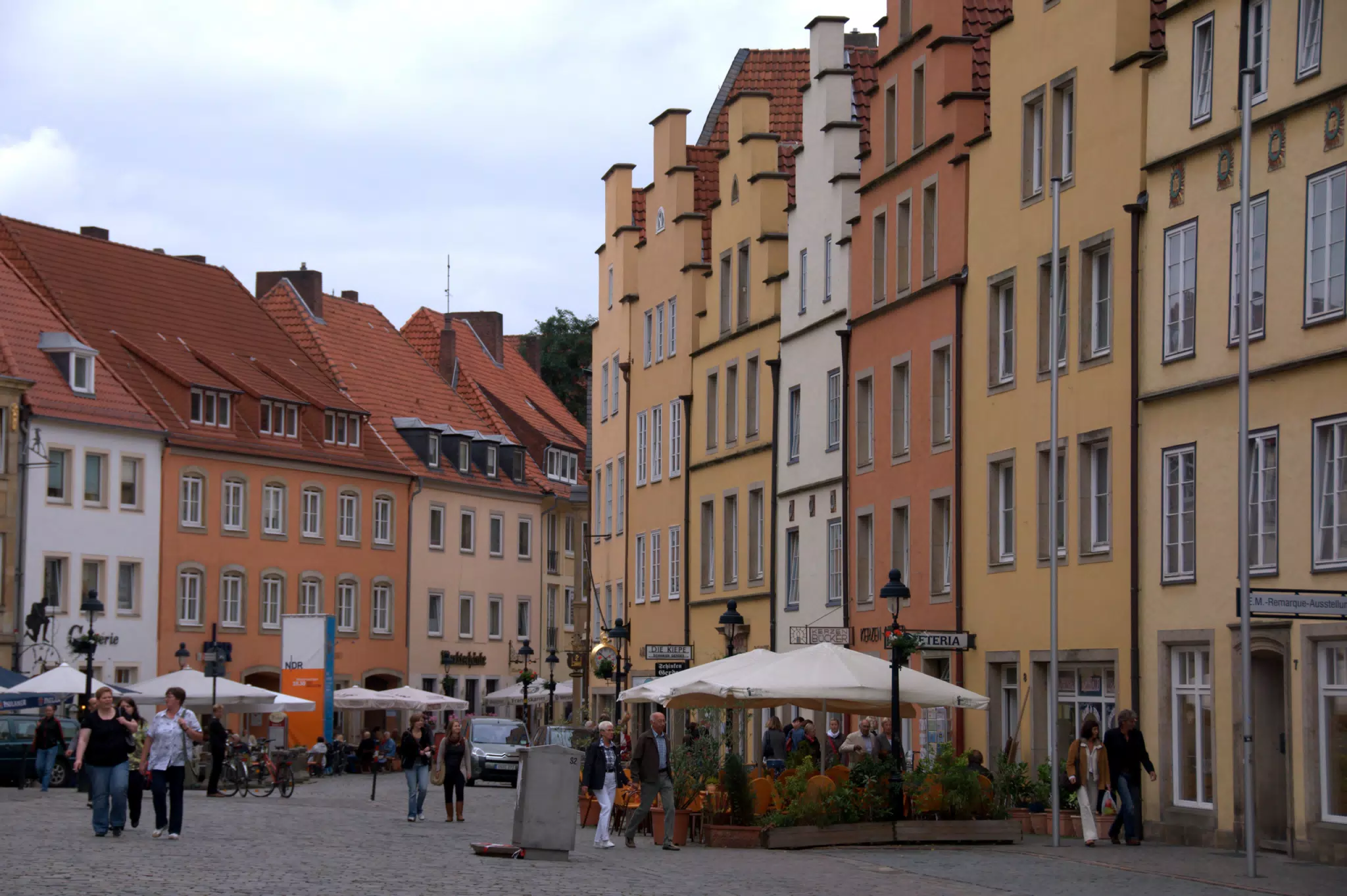 Osnabruck Markt from Rathaus