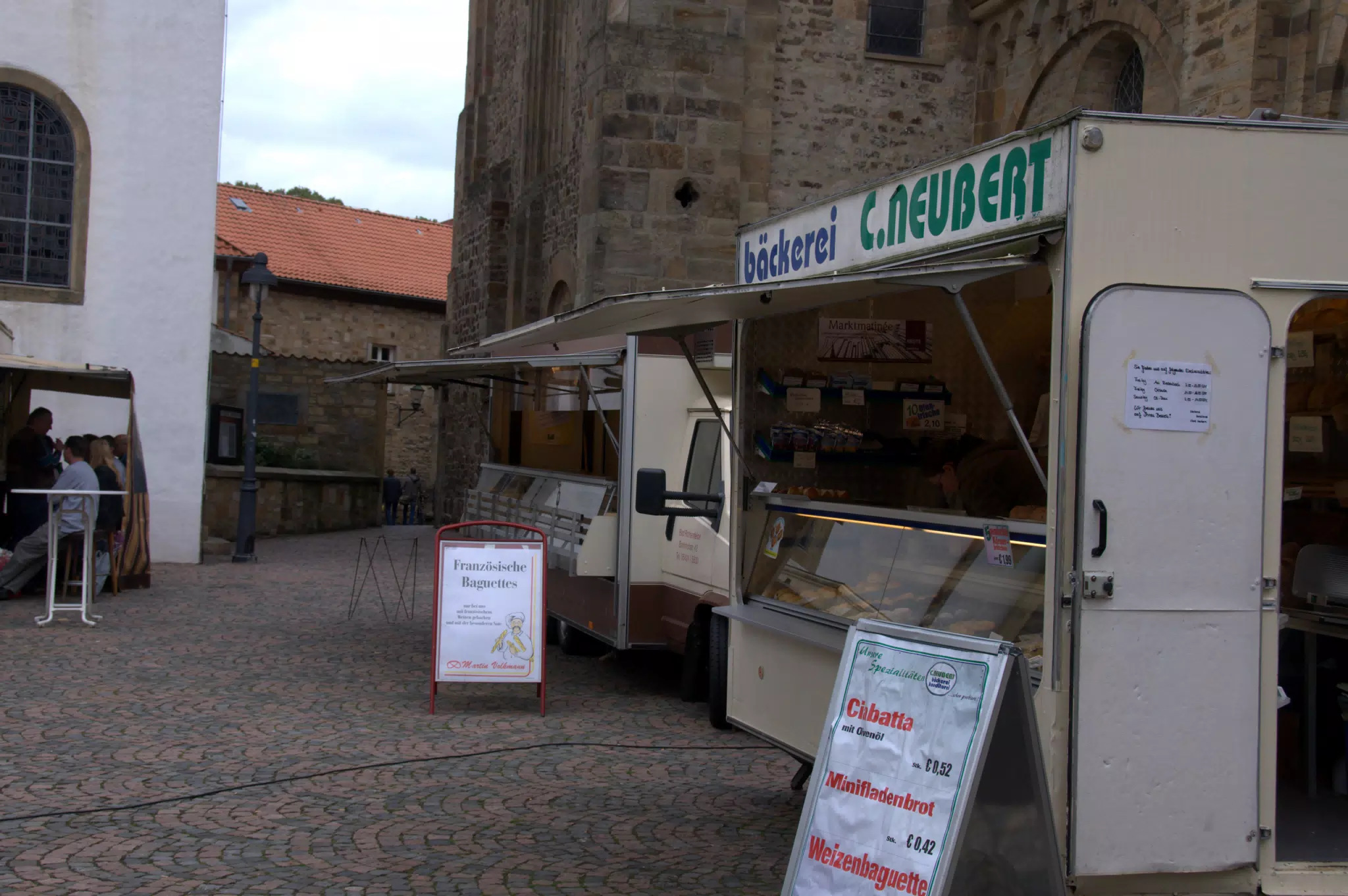 Stalls at Farmers Market