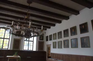 Famous Candelabra in the Rathaus
