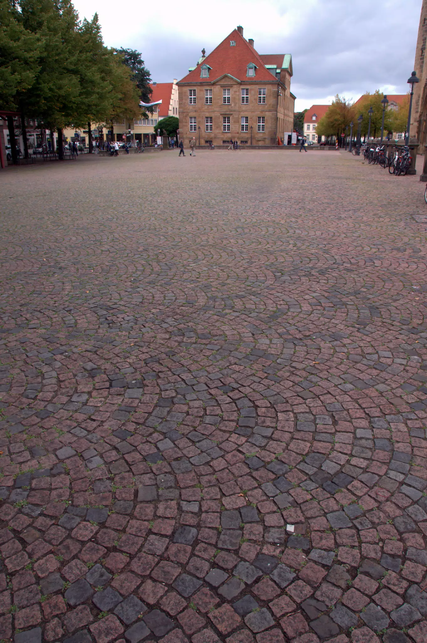 Plaza Where Farmers Market Was