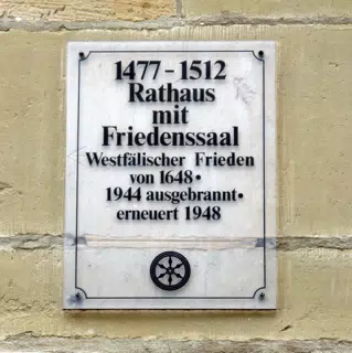 Sign on Rathaus