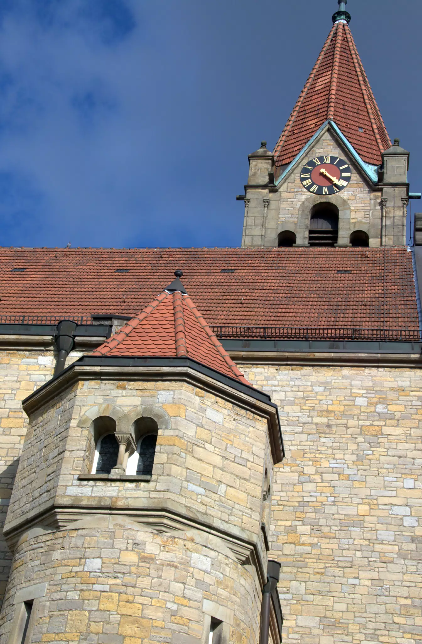 Church on Walk Through Osnabruck