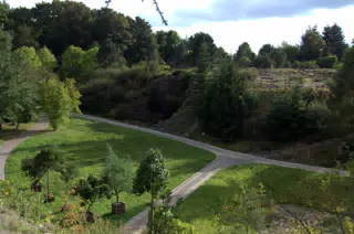 View of Osnabruck Botanical Gardens