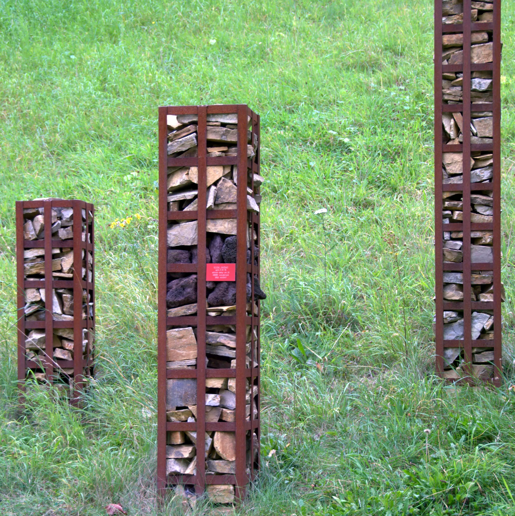 Stone Art in Botanical Gardens
