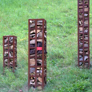 Stone Art in Botanical Gardens