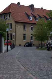 Cobblestone Street in Osnabruck
