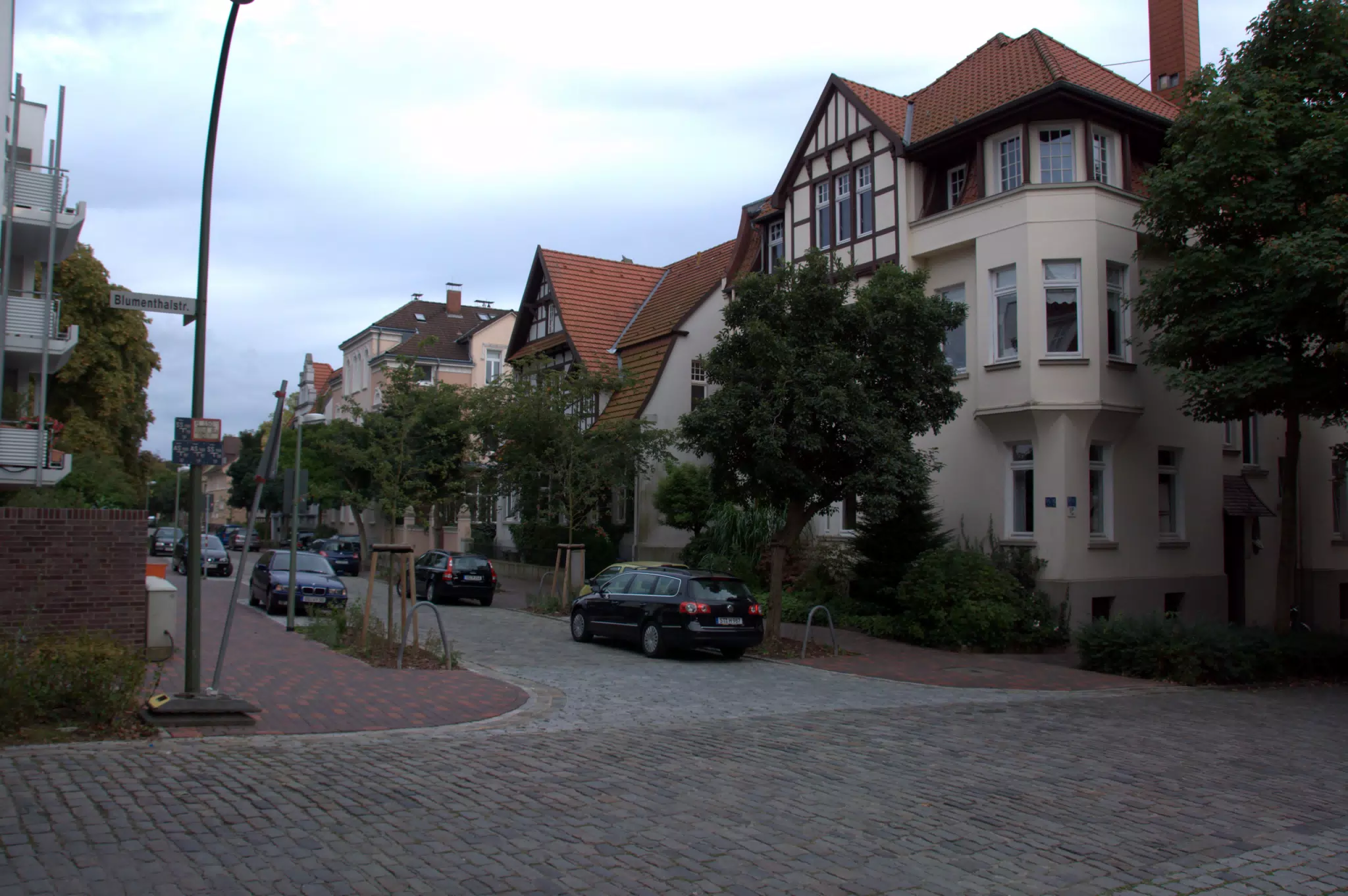 Houses on Blumenthalstrasse