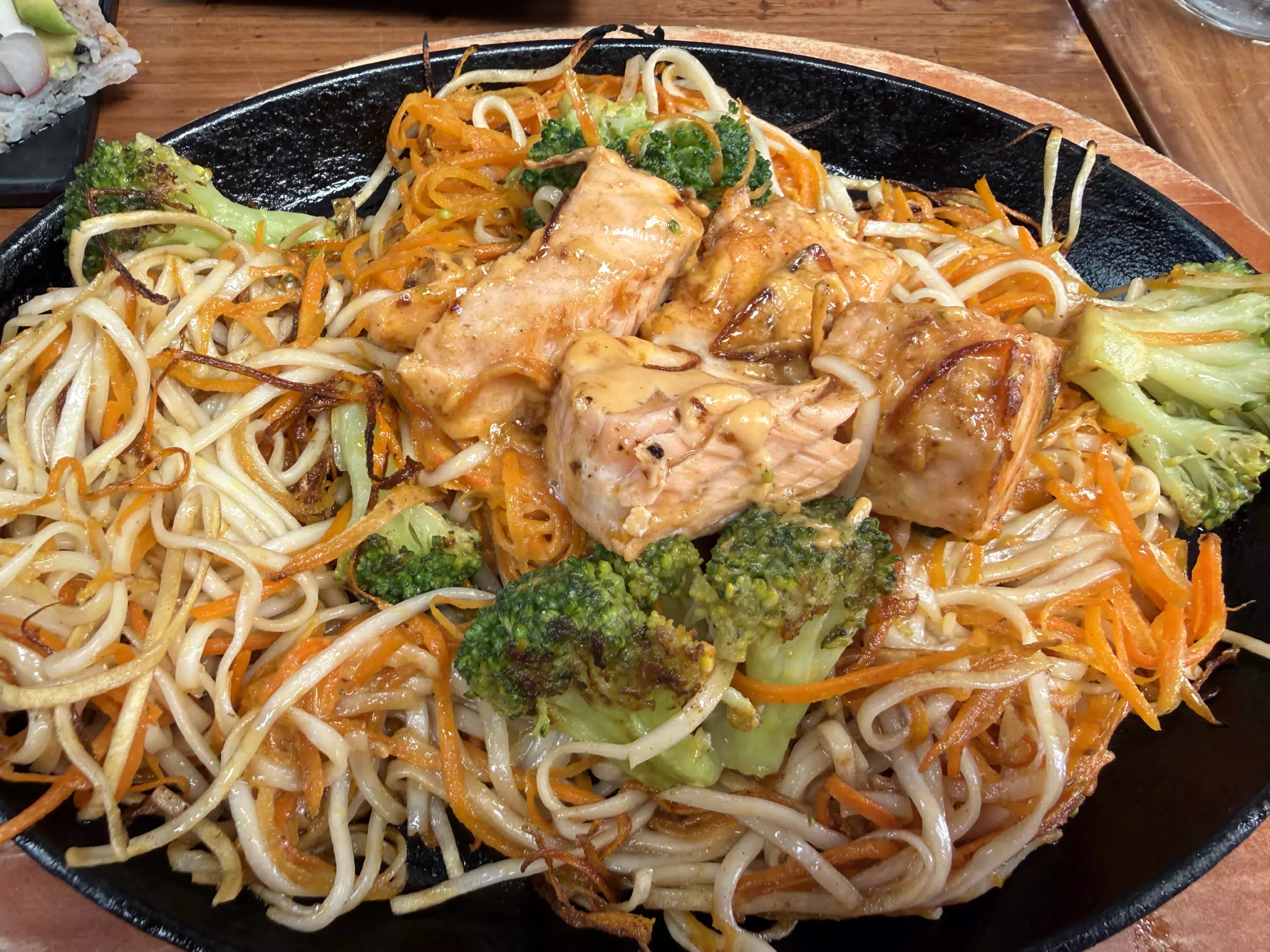 Salmon Noodles at Sushitto