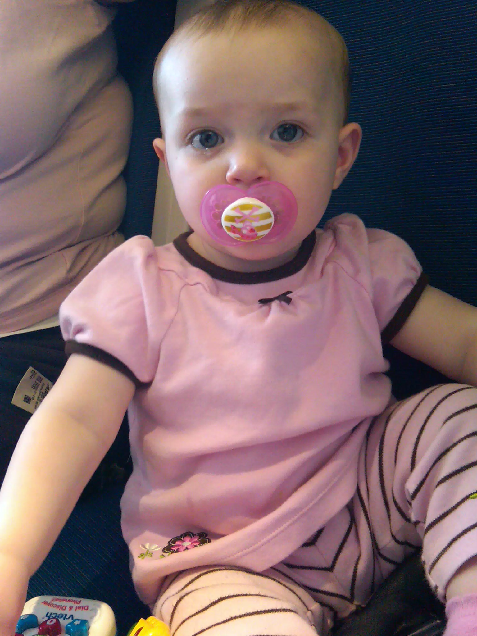 Liesl on Flight from Dallas to Chicago