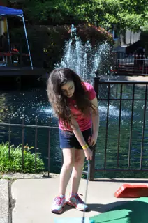 Liesl at Luciana's Birthday Mini Golf