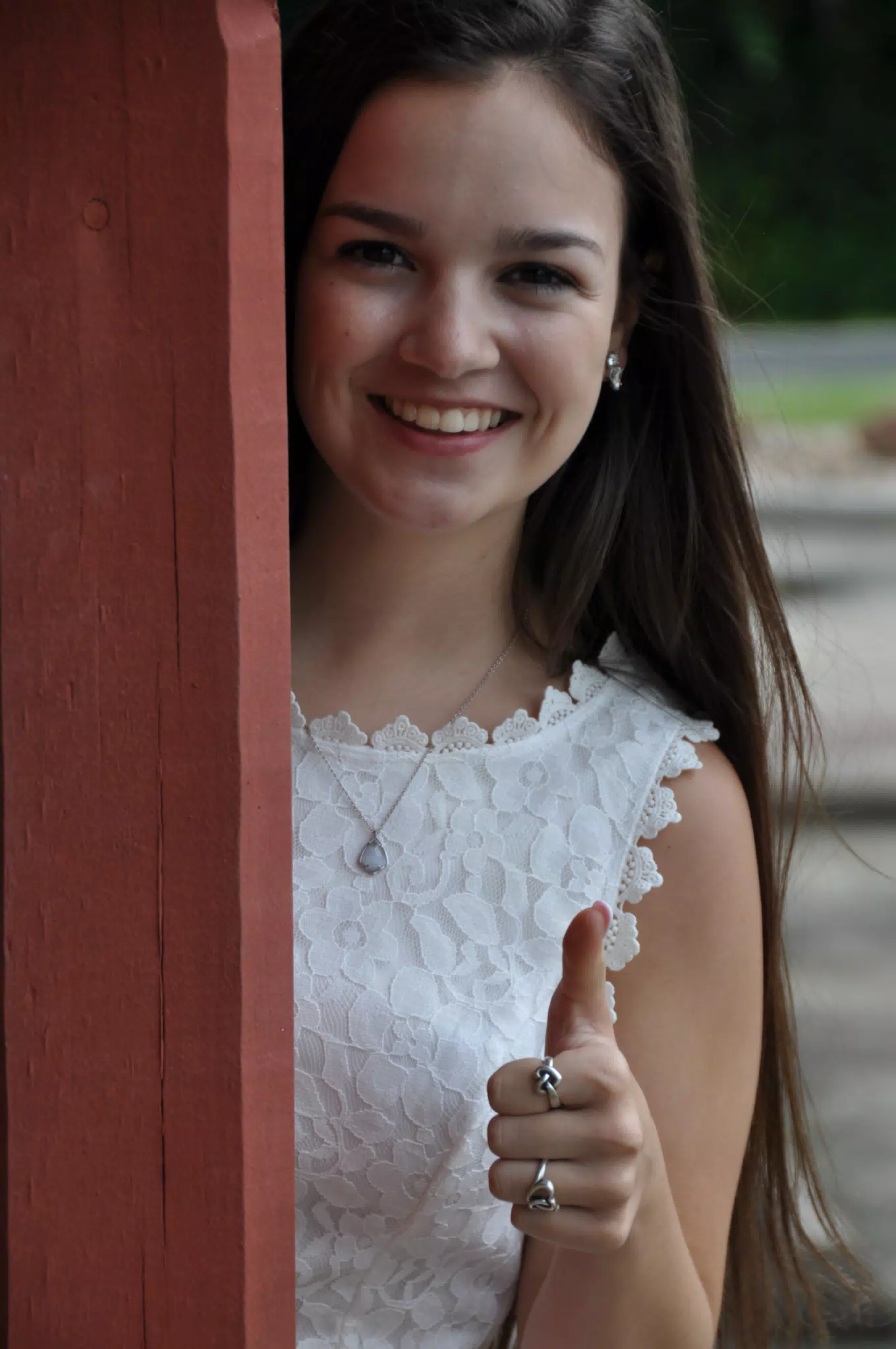 Emily Thumbs Up