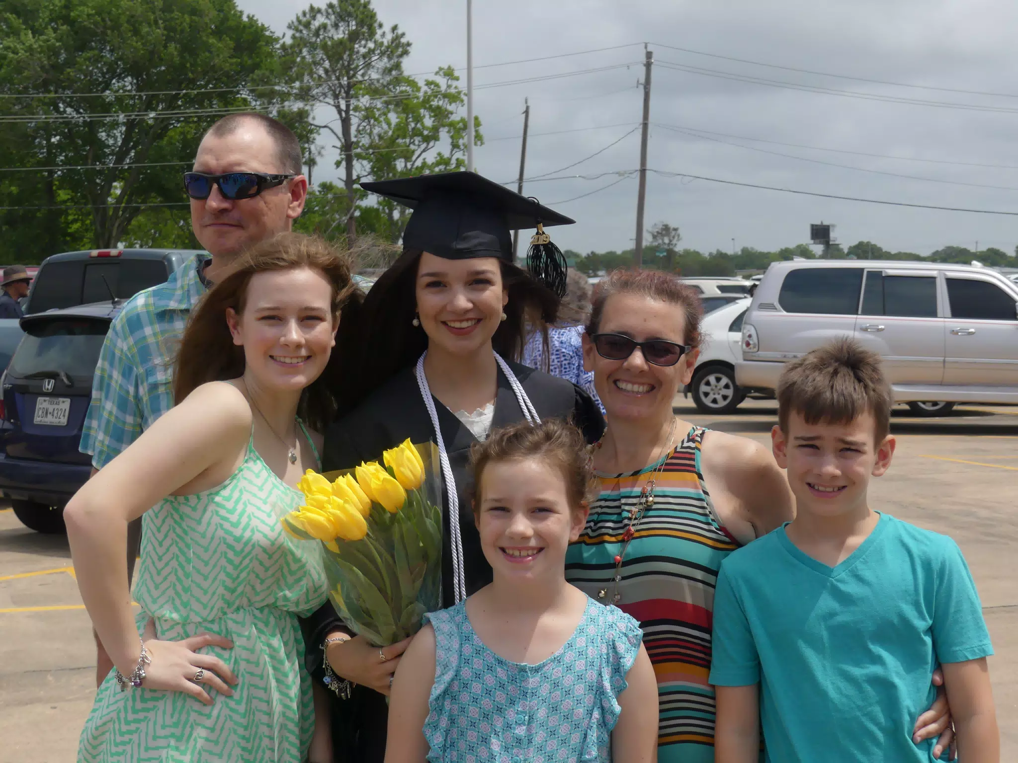 Grice Family at Emily's Graduation