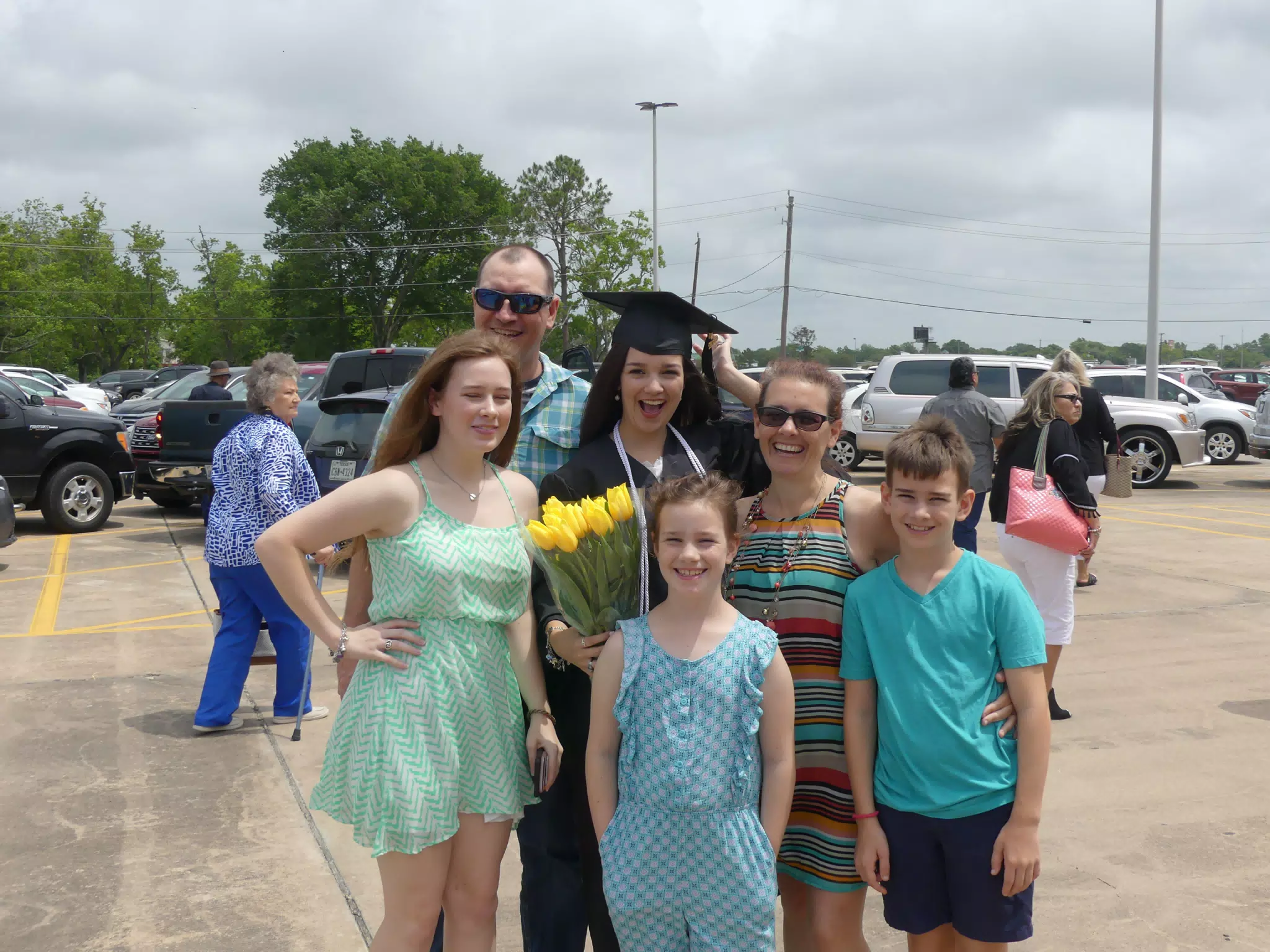 Grice Family at Emily's Graduation