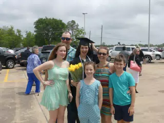 Grice Family at Emily's Graduation