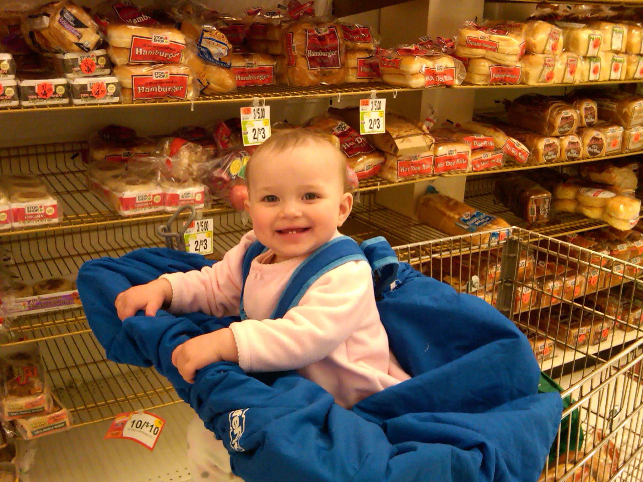 Liesl at Stop and Shop