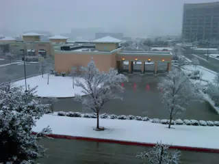 Snow Over Grand Prairie