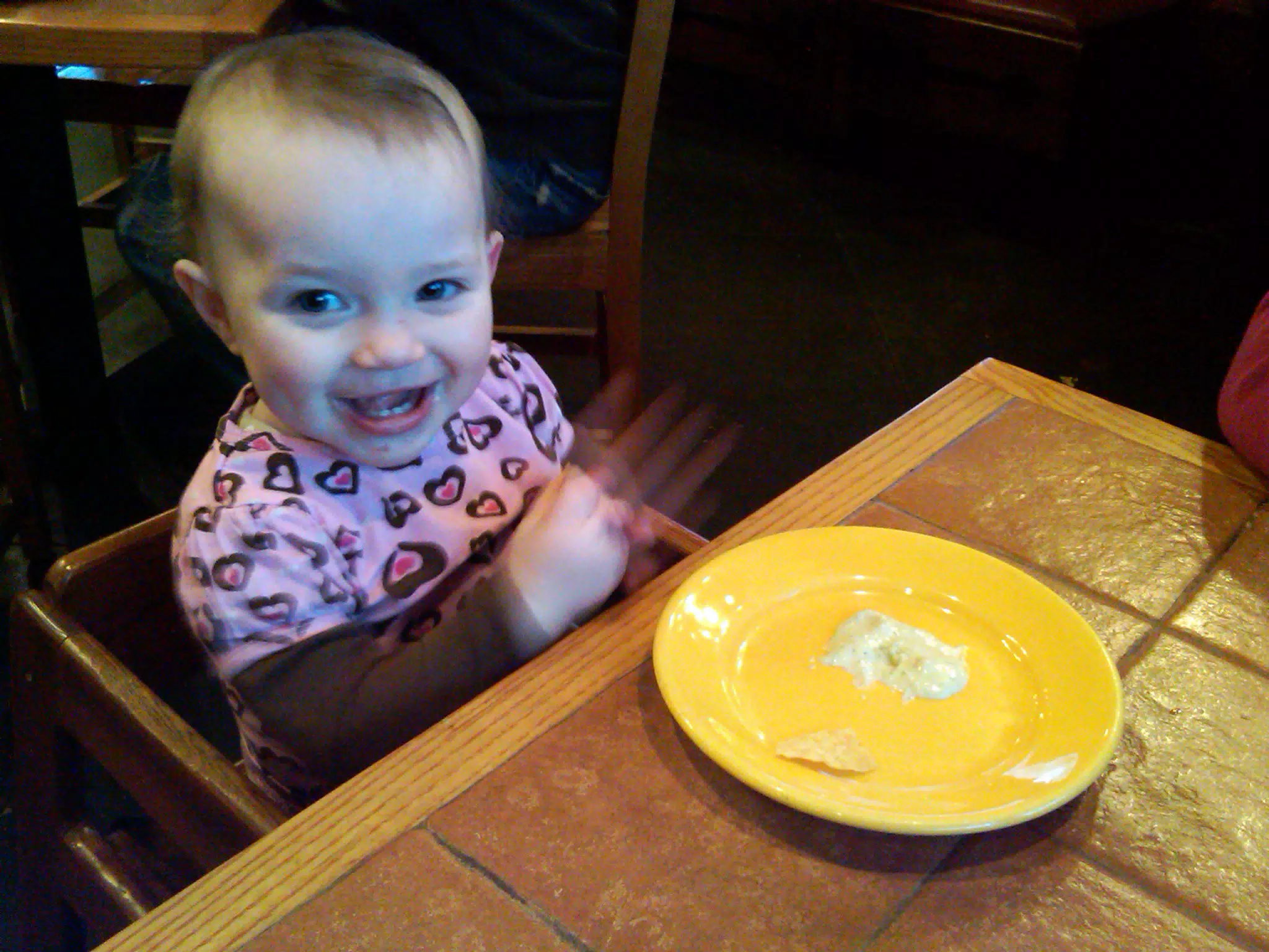 Liesl Loves Dipping Tortillas