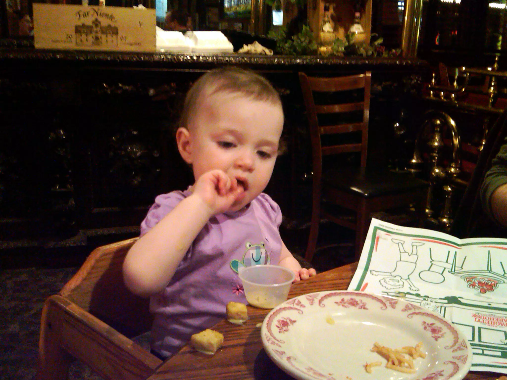 Liesl at Spaghetti Warehouse