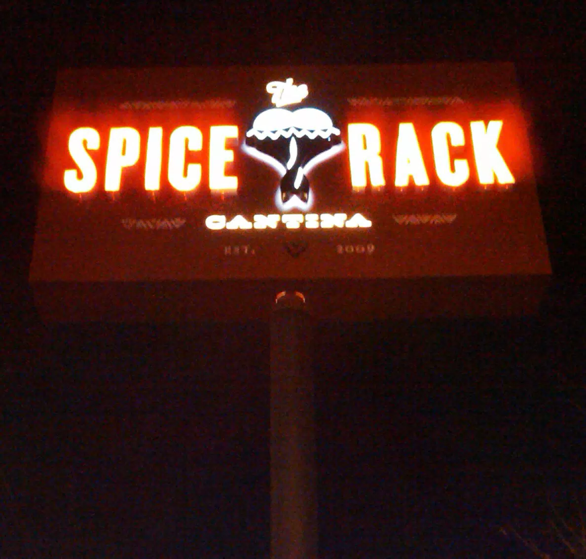 Spice Rack Sign