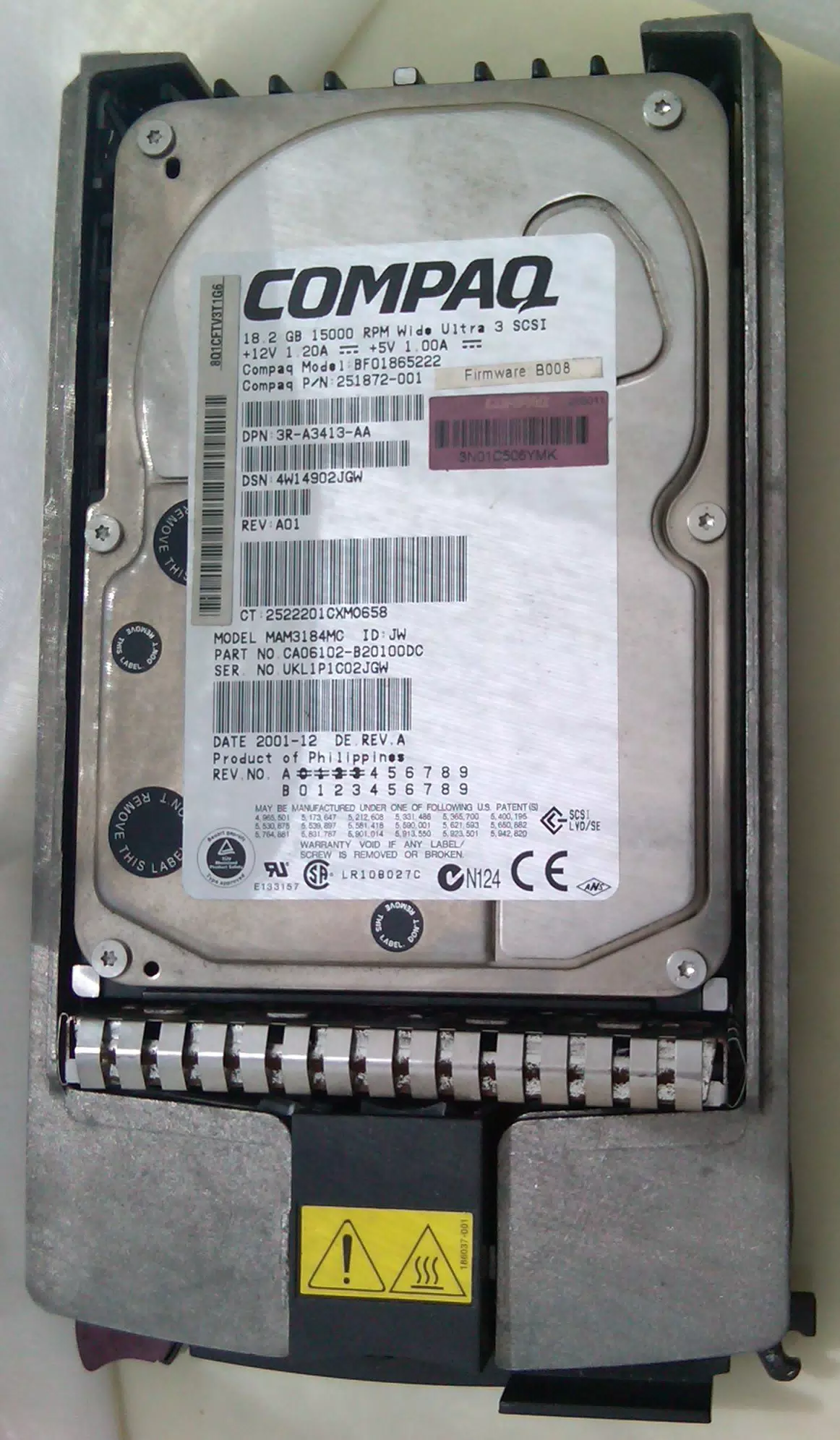 Compaq Proliant SCSI Drive
