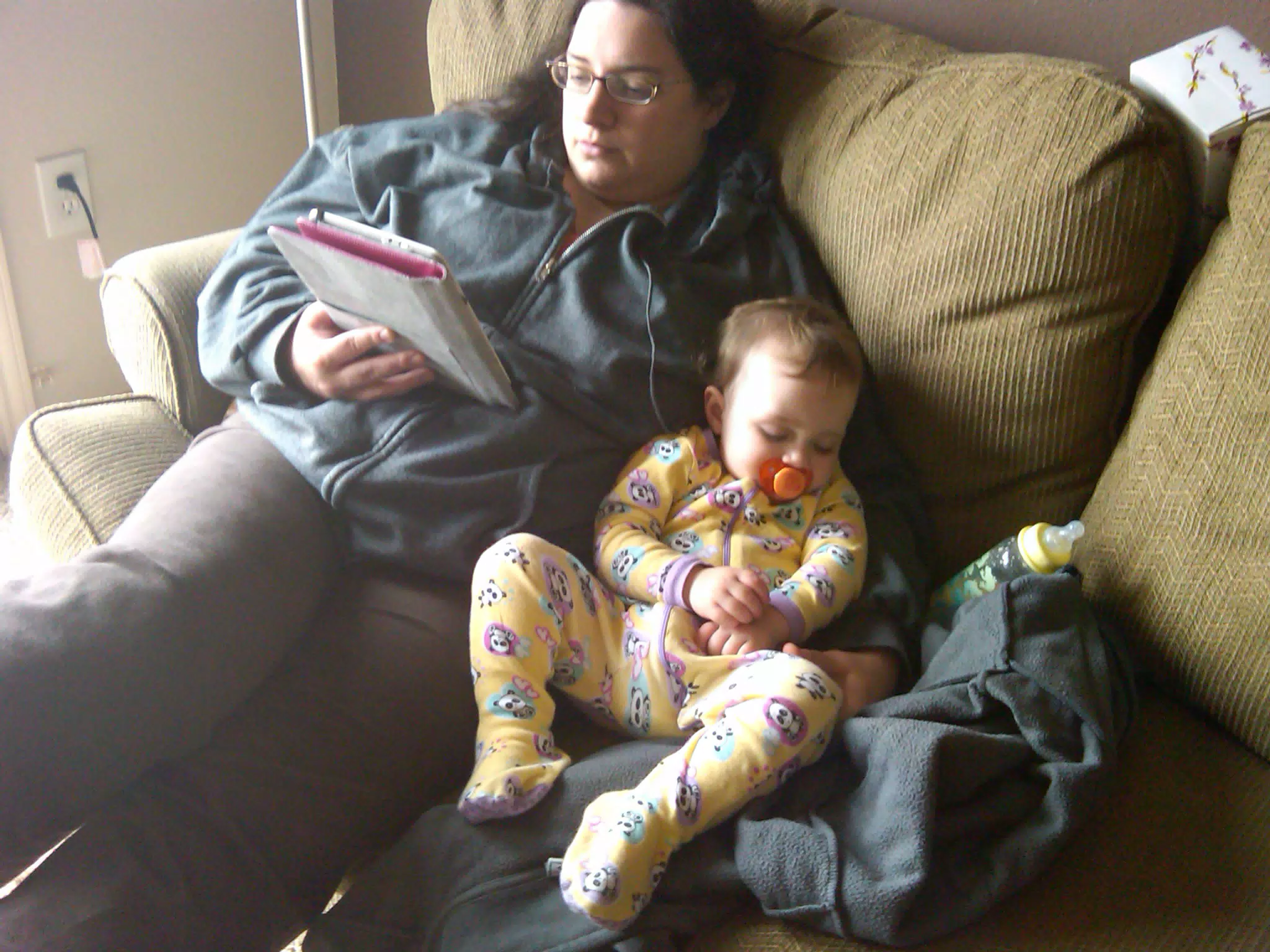 Liesl Sleeping on Dominica