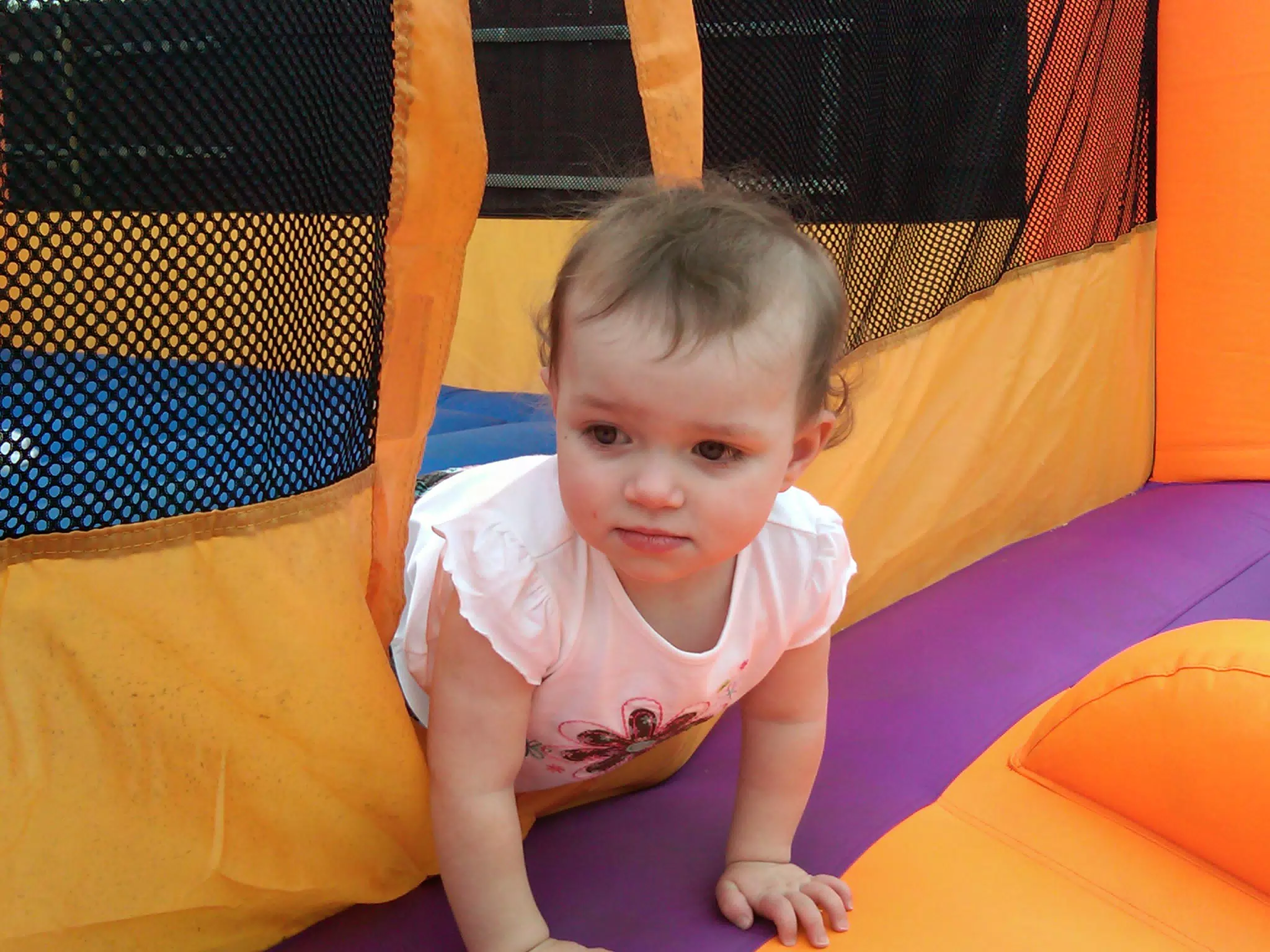 Liesl in Bouncy Room