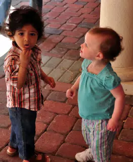 Liesl Makes a New Friend
