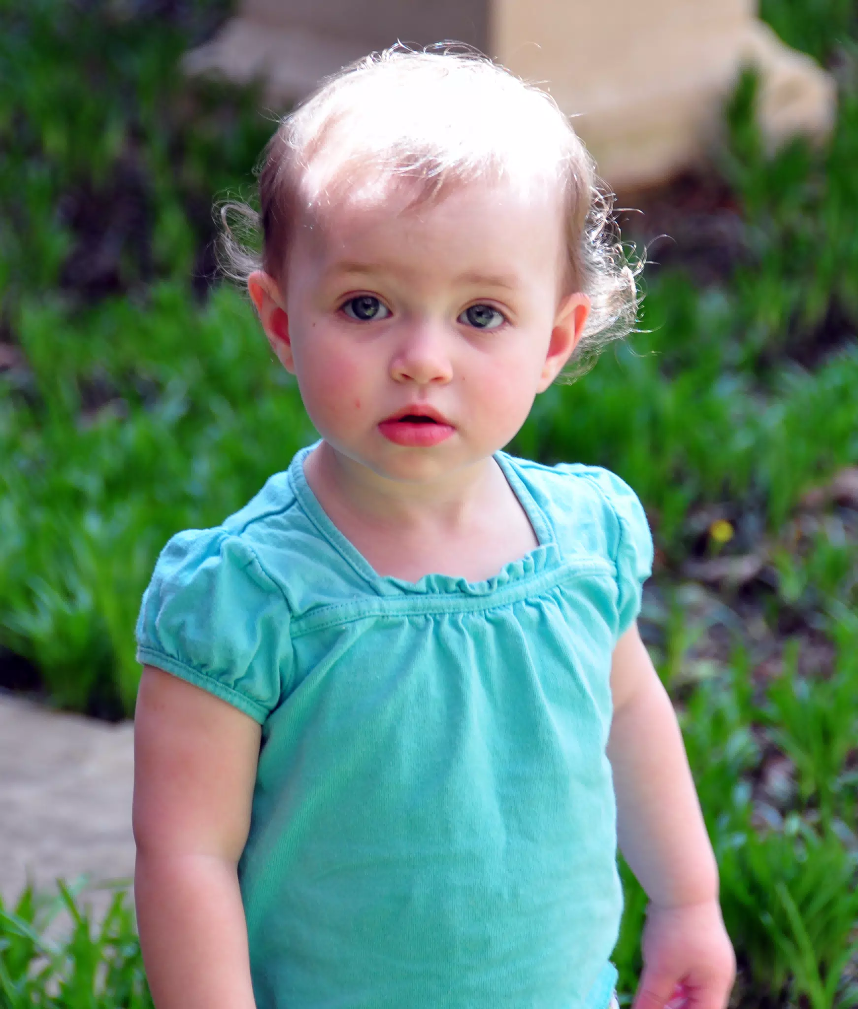 Liesl in Garden
