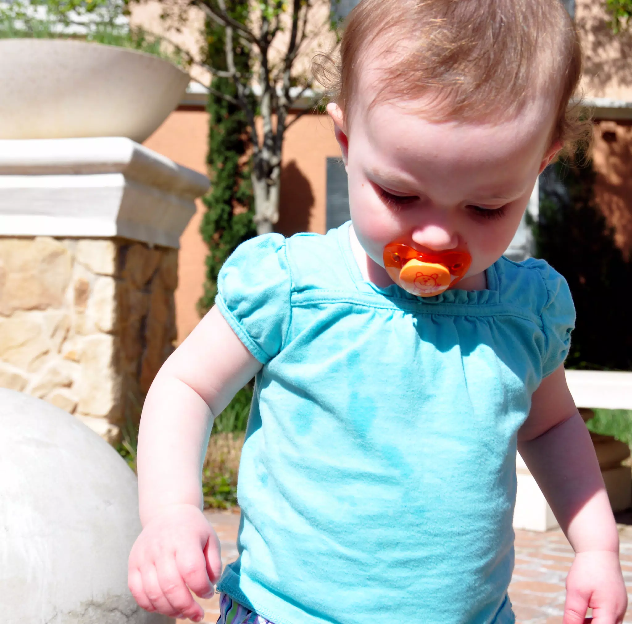 Liesl Is Done Looking for Eggs