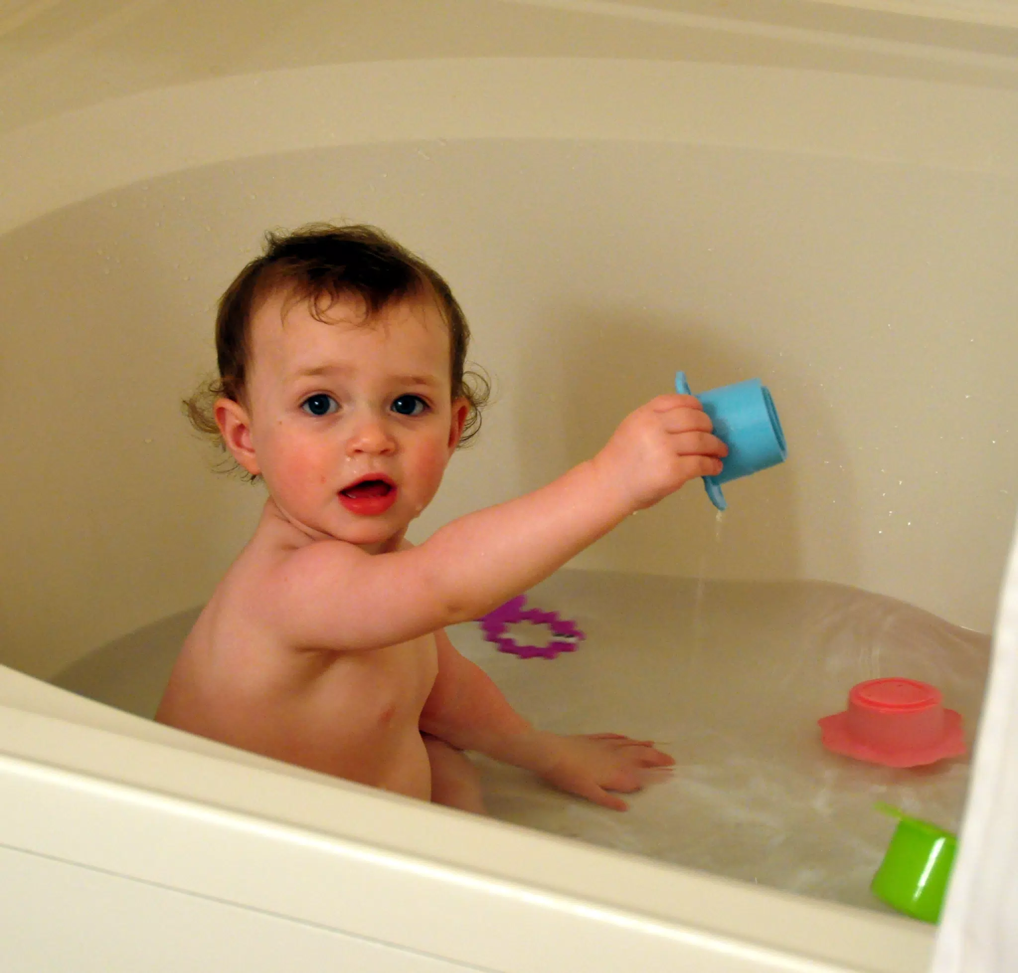 Liesl in the Bath