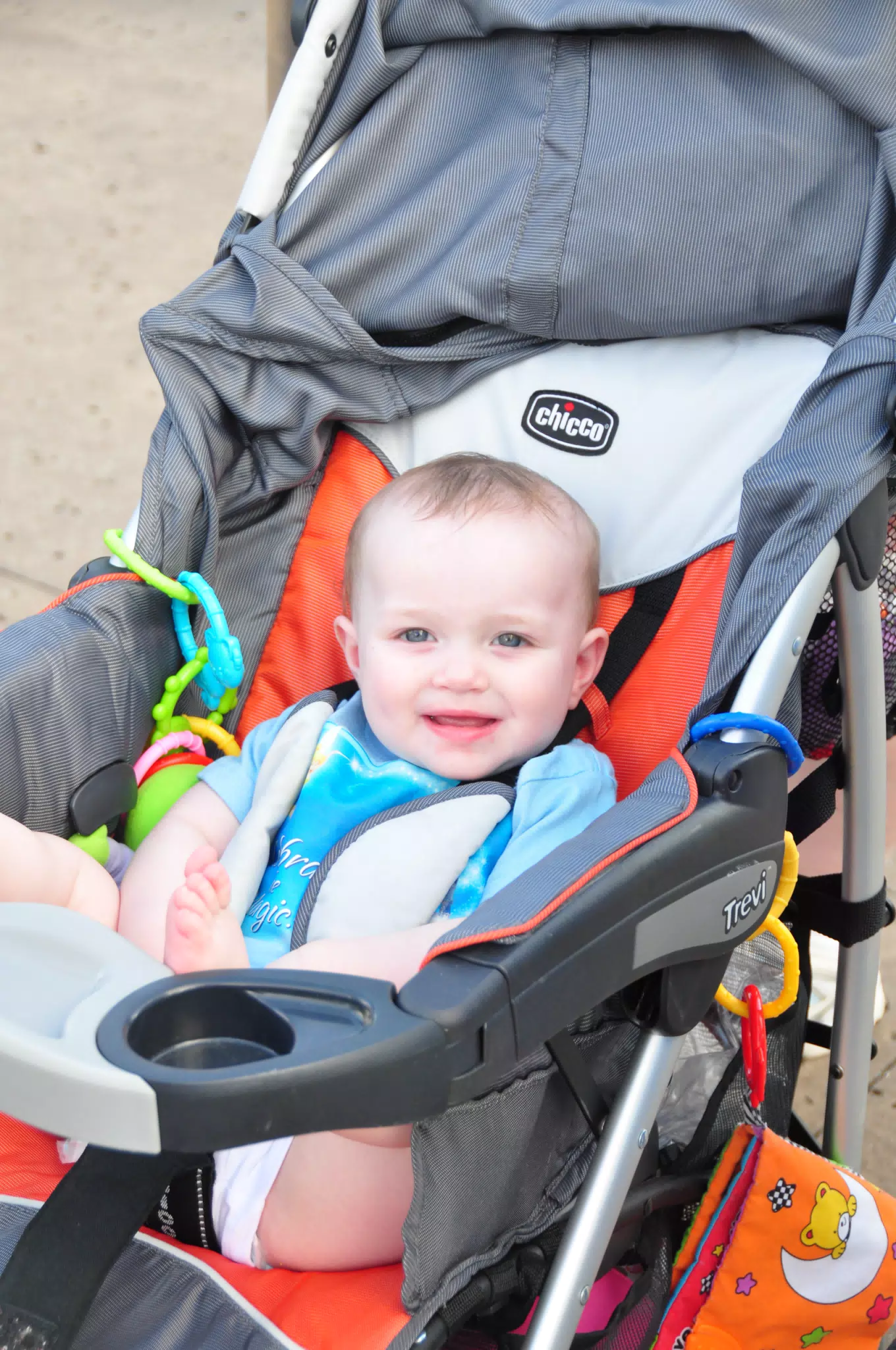 Liesl in Her Stroller