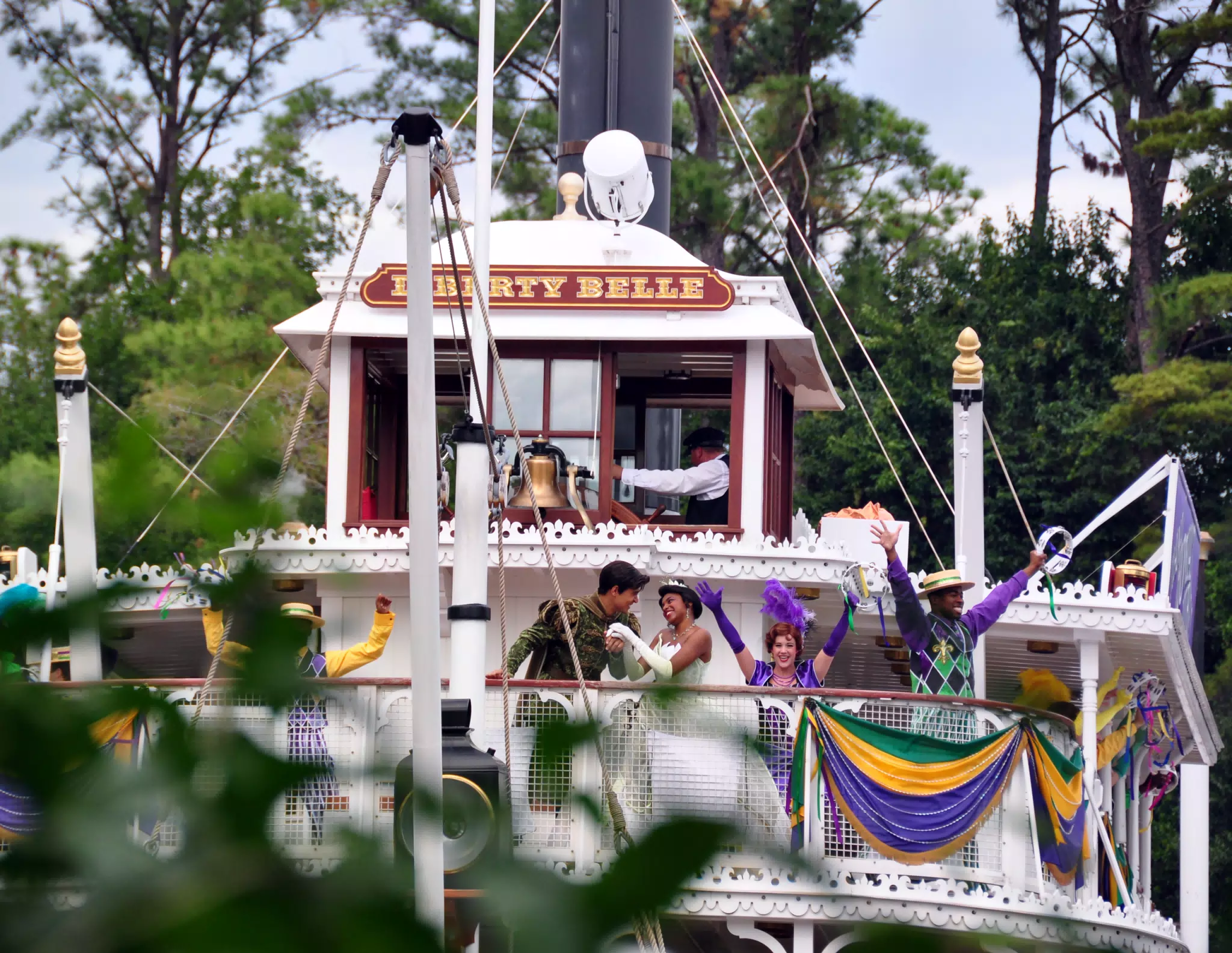 Parade Moves on to the Liberty Belle