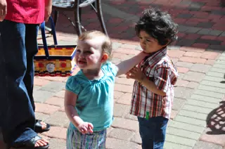 Liesl with Her New Friend