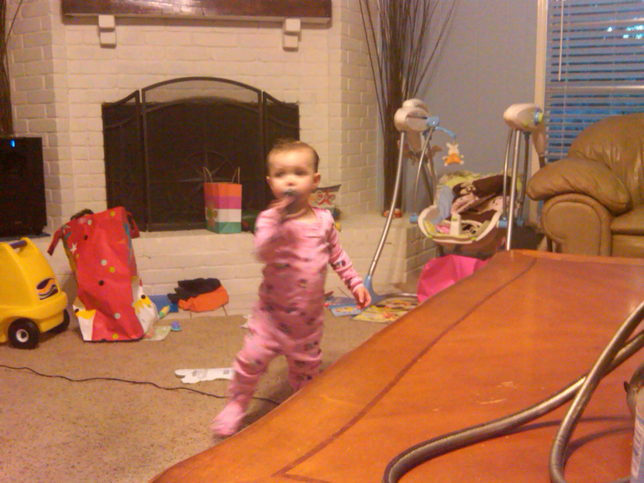 Liesl Singing Karaoke