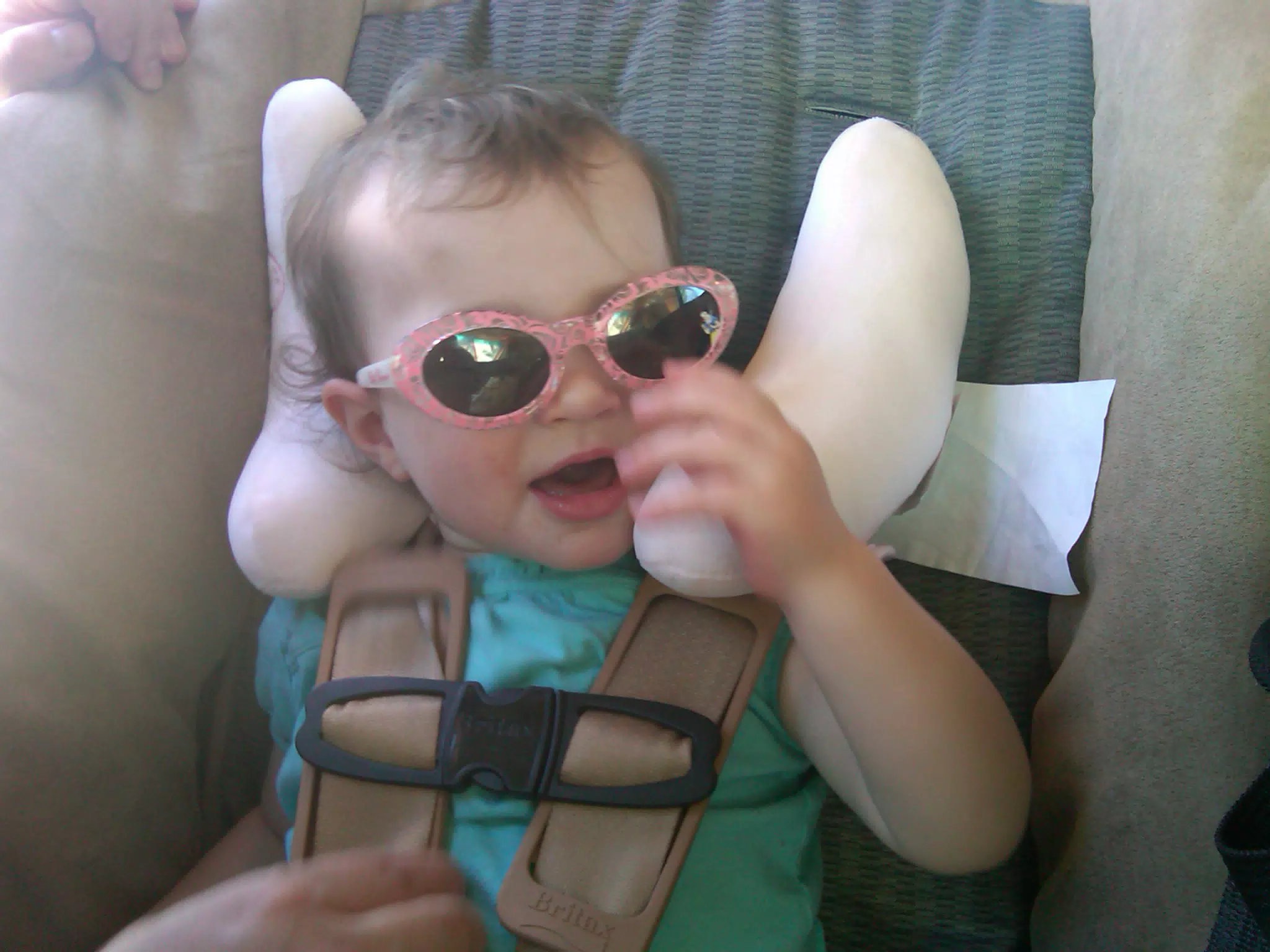 Liesl's First Sunglasses